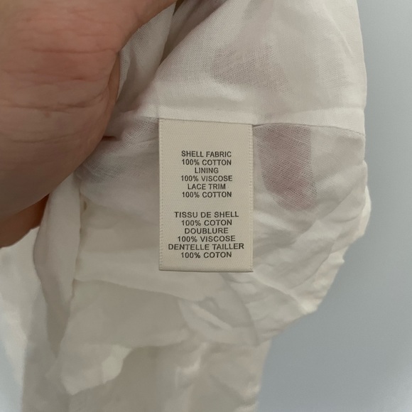 Rebecca Taylor Sleeveless Embroidered Popover Dress Size 0 - Picture 5 of 6